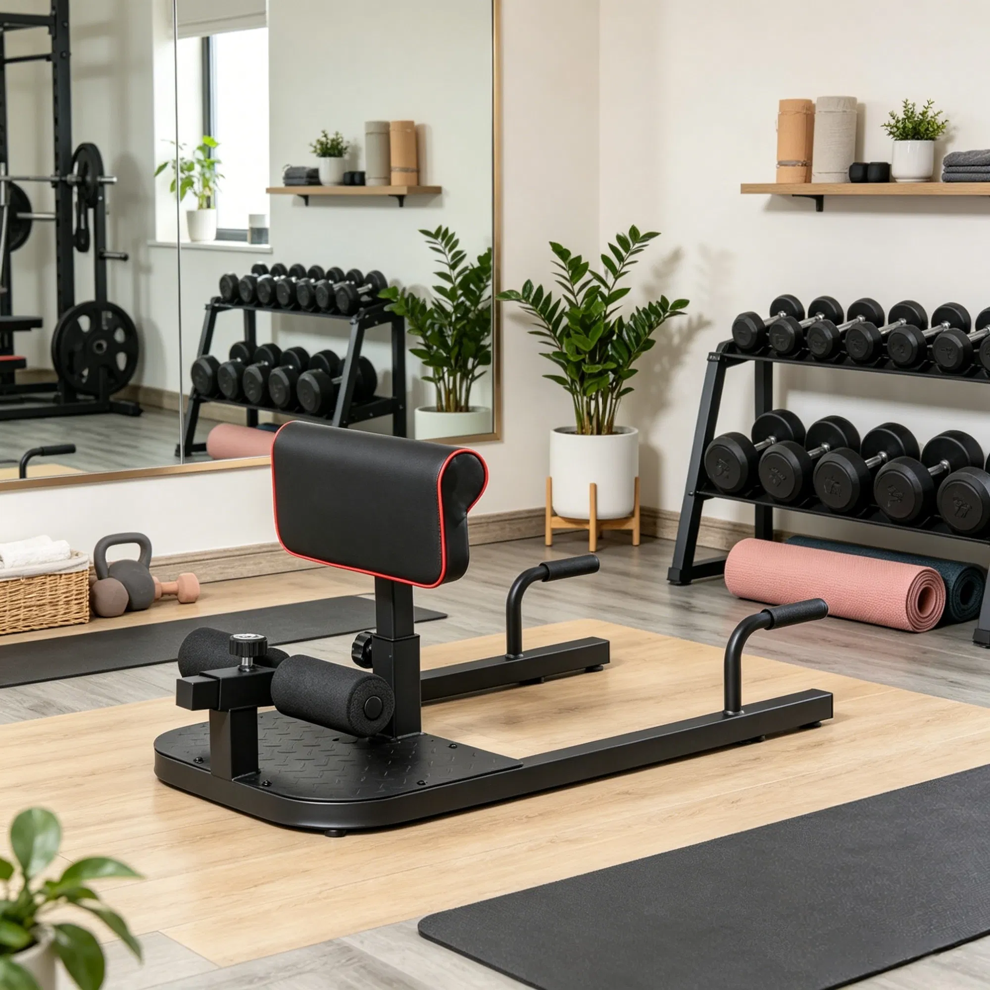 All In One Gym Home Equipment - 블랙 3-in-1 패드형 푸쉬업, 윗몸 일으키기,
