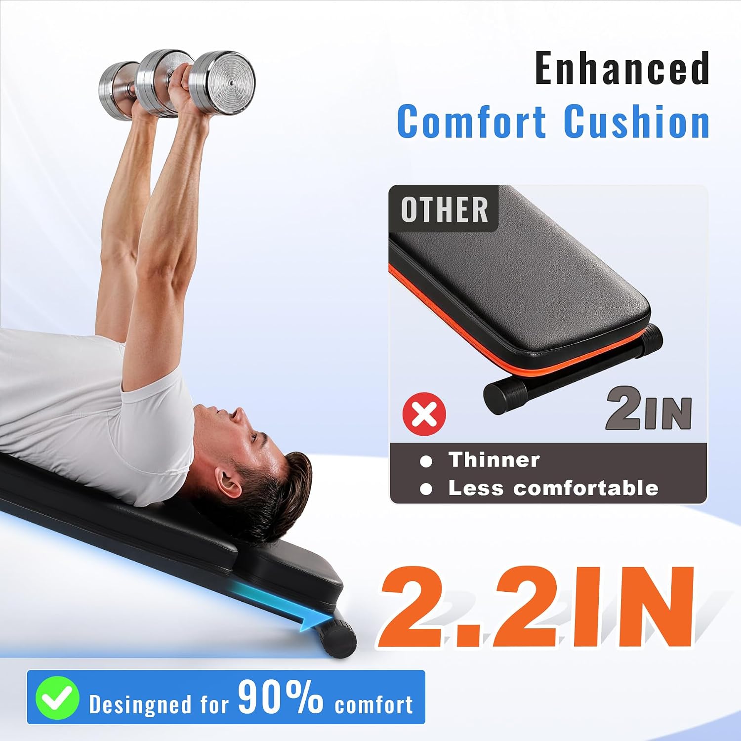 3단계로 높이 조절이 가능한 복근 운동 벤치, 가정용  - Home Gym Equipment Set 리뷰 및 가격