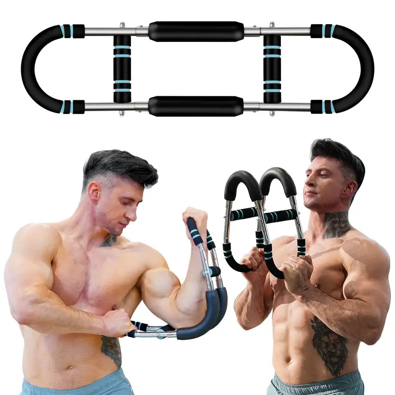 조절 가능한 U자형 팔 운동기구, 3홀 팔 근력 트레이 - Home Gym Routine 리뷰 및 가격