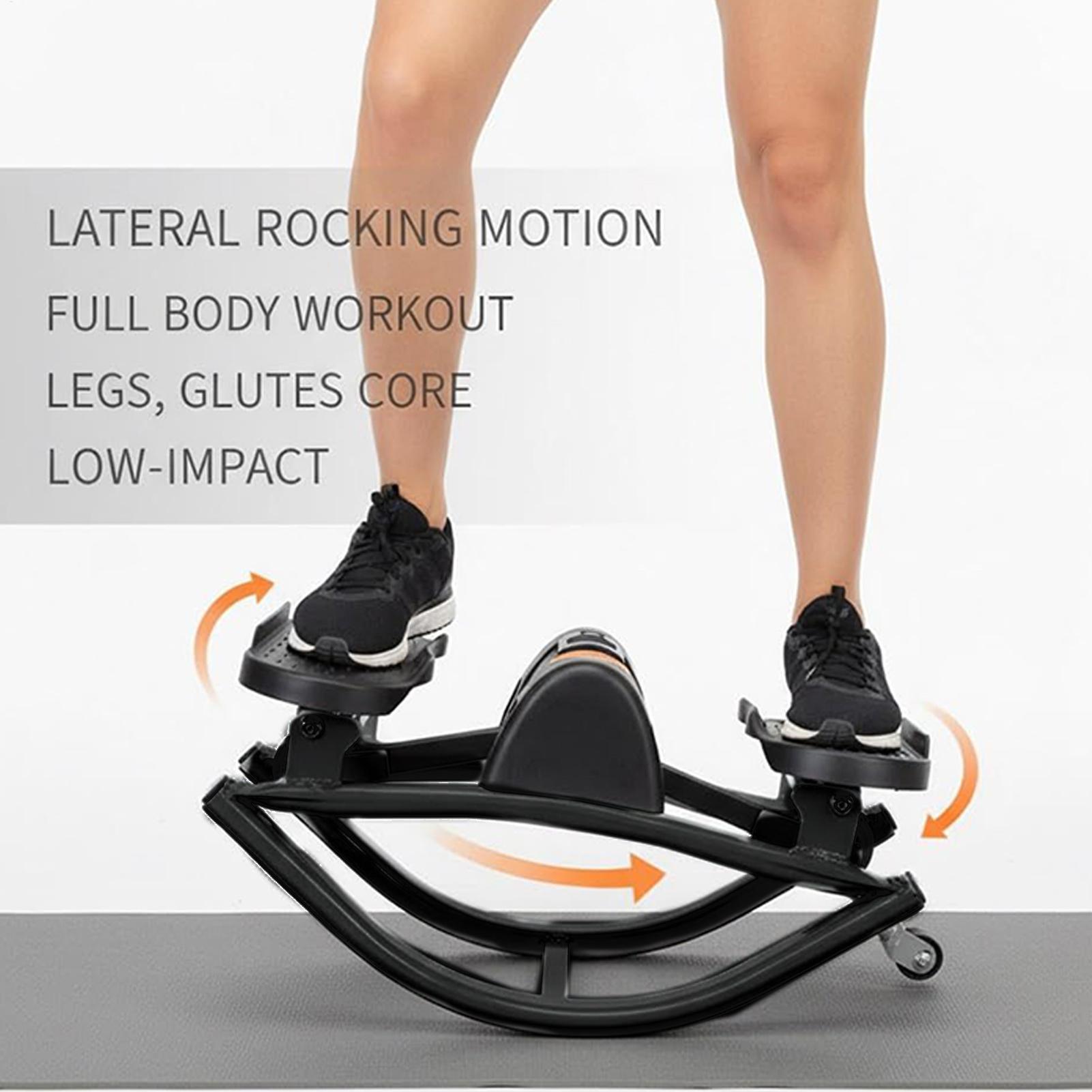락 스테퍼 운동 기구 휴대용 무소음 측면 스테퍼 머신  - Home Gym Routine 리뷰 및 가격