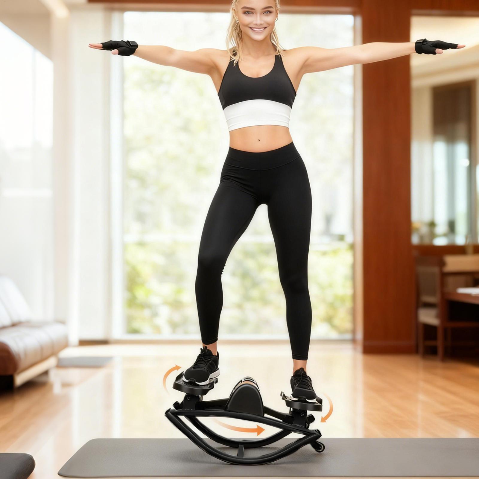 락 스테퍼 운동 기구 휴대용 무소음 측면 스테퍼 머신  - Home Gym Routine 리뷰 및 가격