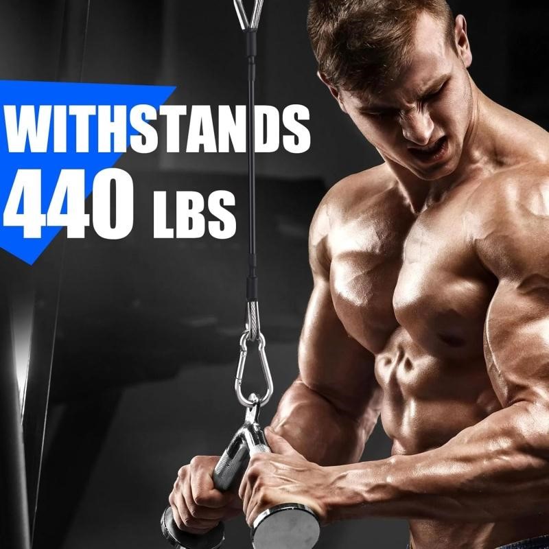 1/2개 25cm 짐 케이블 연장선, 보우플렉스 홈짐  - Lat Pulldown Cable 리뷰 및 가격