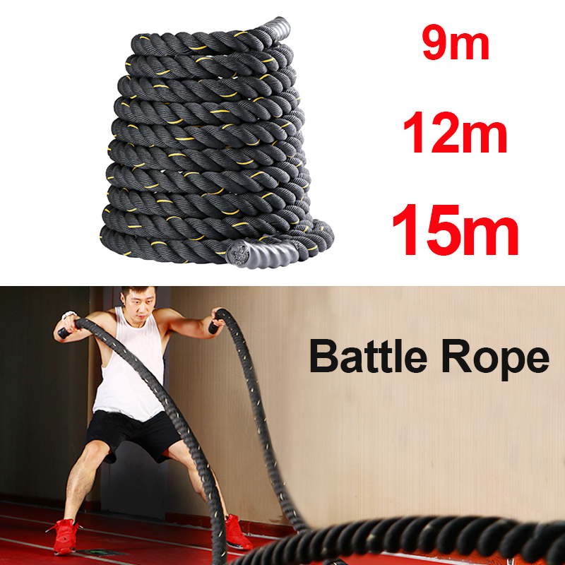 9M/12M/15M 피트니스 배틀 로프 크로스핏 헤비  - Battle Rope Heavy 리뷰 및 가격
